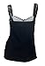 eVogues Plus Size Sexy Floral Lace Corset Top Black White