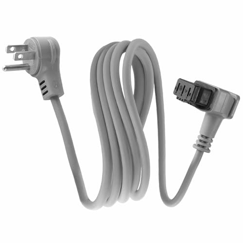 Methuker Dishwashers Power Cord SMZPC002UC-00747210, Compatible with 24'' Bosch 800/300/500 Series Power Cord, Works with 00752018 Junction Box Plug Adapter (10A-18AWG)