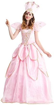 Fairy Godmother Costume for Women Halloween Glinda Adult Costume Good Witch Costume Glinda Dress