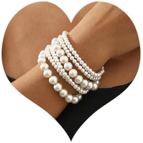 Lot De 5 Bagues D'orteils Vintage Perles Extensibles - Taille Unique Années 70 - Style Plage Piscine