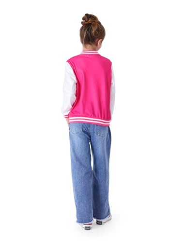 Disney Minnie Mickey Stitch Princess Frozen Elsa Marvel Jacket Lightweight Coat Button up Color Block Sweatshirt 2-14 Years