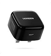 UGREEN USB C Plug 20W PD Fast Charger Power Delivery Type C Wall Adapter Compatible with iPhone 1...