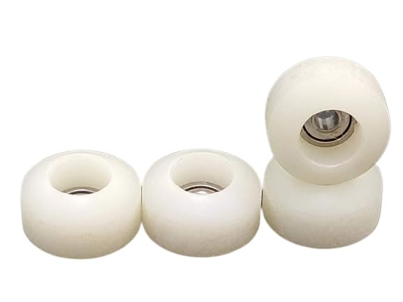 LEEFAI Pro Fingerboard Wheels Urethane 75D -Mini Finger Skate Board Bearing Wheel -7.8 * 5mm…