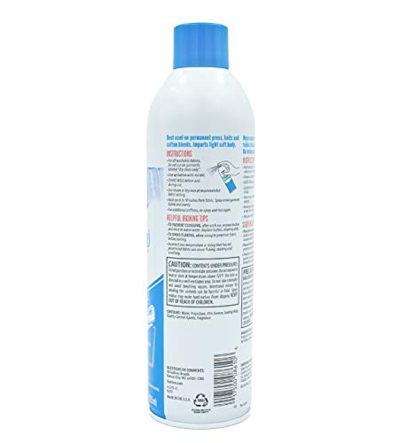 Niagara Sizing Spray Light Body - No Flaking or Clogging! - Wrinkle Release Spray - 20oz Iron Spray for Clothes (Pack of 6) - Fresh Linen Scent Finishing Spray