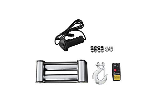 Elektrische Seilwinde 12V Winde 5900Kg Motorwinde 12 Volt Funk – Bild 5