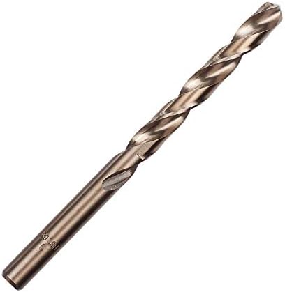 UK Drills - Cobalt Drill Bit - Fully Ground, M35 Metal Stainless Steel Cast Iron - To be used in Alloy, Hardened Steel & Cast Iron - 7/64"