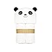 Baby Hooded Towel Upsimples Panda Baby Towels for Boys and Girls 35 × 35 inches Ultra Large 500GSM Super Soft Organic Bamboo Baby Towel for Baby Infant Toddler | Baby Shower/Registry Gift Photo Shoot