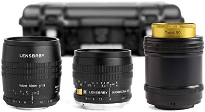 LensbabyPro Kit with Velvet 85, Burnside 35 and Twist 60 for Sony E
