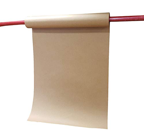 TRADEGEAR Brown Kraft Paper Roll 17.75" X 1200" (100') – Ideal Wrapping Paper for Gifts, PARCELS, Shipping, Kids Art & Craft, Printing – 100% Recycled, Biodegradable, ECO-Friendly (17.75")