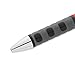 rOtring 1904360 Tikky 3-in-1 Mechanical Pencil/Ballpoint Pen/Highlighting Pen, 0.5 mm, Black Barrel, Black & Red Ink