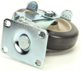 BEVLES 780170 5 Inch Poly Swivel Caster with Brake