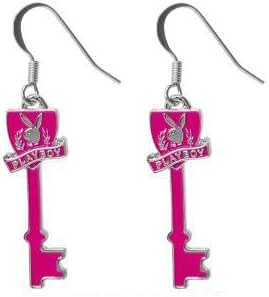 Amazon.com: Pink Playboy Key Earrings - Bunny: Dangle ...