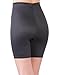 Maidenform Women's Plus Size Shapewear Easy Down Thigh Slimmer, Black, Large