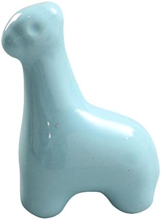 Pinch of Pretty 3 cm Ceramic Giffy Giraffe Knob (Blue)