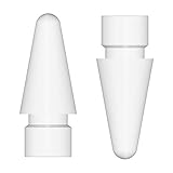 TITACUTE iPencil Nibs 2 Pack Replacement Pencil Tip Compatible for iPad Pro Pencil White