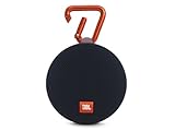 JBL Clip 2 Portable Wireless Bluetooth Speaker with Mic (Black)