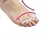 Toe Separators for Bunions Plantar Fasciitis Hammer Toes Yoga Sports Original Gel Toe Stretchers Straightener Spreaders Pads Small Toe Protectors for Men Women Stop Foot Pain