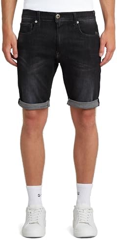 3301 Slim Denim Shorts Pantalones cortos, Multicolor (Medium Aged Grey D10481-a634-9887), 29 Hombre