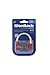WordLock 63-Millimeter Resettable Choose Your Own Word 5-dial Hardened Steel Shackle Combination Padlock - 100,000 Choices, Red | 128266