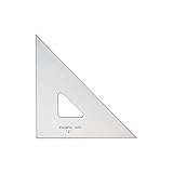 Pacific Arc Drafting Triangle, 12-inch, 45/90