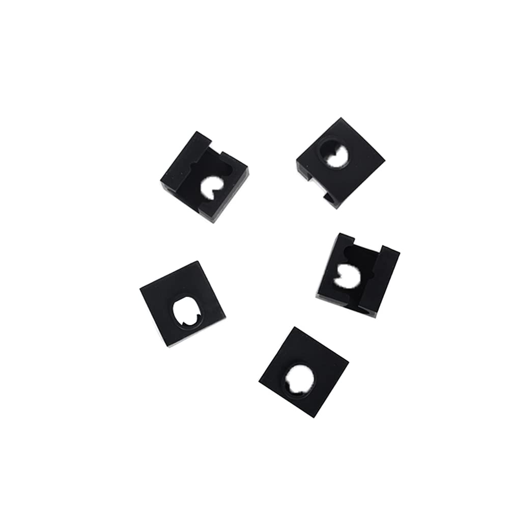 5pcs 30MM Length Extruder 1.75MM Teflon Throat Tube and 5pcs Silicone Case and 5pcs Heater Blocks Hotend for MK8 Tronxy XY-2 PRO/X5SA PRO 3D Printer: Industrial & Scientific