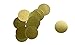 RMP Stamping Blanks, 2-1/2 Inch Round, Brass 0.032