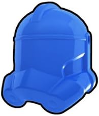 Blue Trooper Helmet - LEGO Compatible Piece