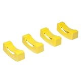 Ernst Manufacturing Jack Stand Covers, Set of 4, Yellow