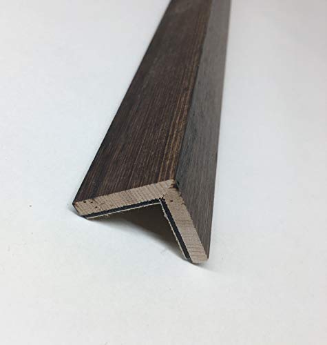 Timberchic USA-Sourced, Reclaimed Wood for DIY Easy Apply Outside Corner (Freestone)