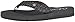Cobian Women's Braided Bounce Charcoal Flip Flop 8