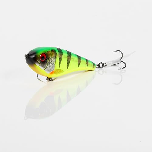 Savage Gear Savage Deviator Swim Freshwater Fishing Lure, Firetiger, 5in, for B…