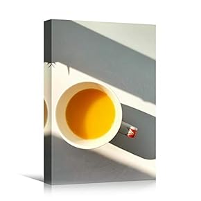 signwin Canvas Wall Art Teacup Coffee Drinks Farmhouse/Country...