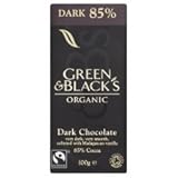 Green And Blacks Dark 85% Cocoa Bar 100G x 4