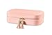 Vlando Small Tassels Travel Accessories Jewelry Box/Bag, Gift Box Packing (Pink)