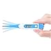 Clinical Digital Thermometer Best to Read & Monitor Fever Temperature in 15 Seconds by Oral Rectal Underarm & Axillary - Clinical Basal Thermometer (Blue)