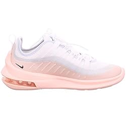 NIKE Women's Running Shoe, White Black Washed Coral
