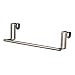 Spectrum Diversified 76471 Over-The-Door Towel Holder, Brushed Nickel