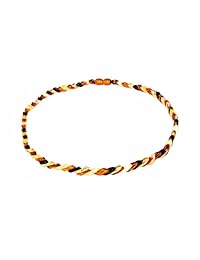 AMBERAGE - Collar de ámbar báltico natural para adultos