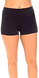 Aquabelle Women's Chlorine Resistant Xtra Life Lycra Boy Short 16 Black