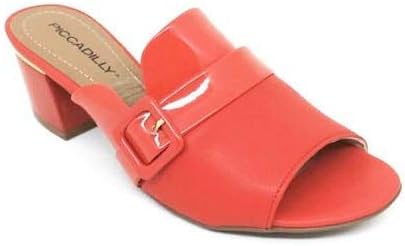 tamanco vermelho piccadilly