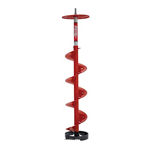 Eskimo 35600 Pistol Bit 8" Ice Auger Drill Adaptive Ice Auger Weighs only 3.9 Pounds, Centering Point, Redrills Old Holes Easily Extremely Fast Cutting