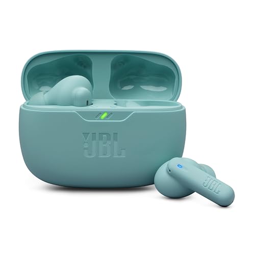 JBL Wave Beam 2, Kabellose Bluetooth-In-Ear-Kopfhörer mit Noise-Cancelling, 40 h Wiedergabezeit, JBL Pure Bass Sound, Smart-Ambient-Technologie und Mu