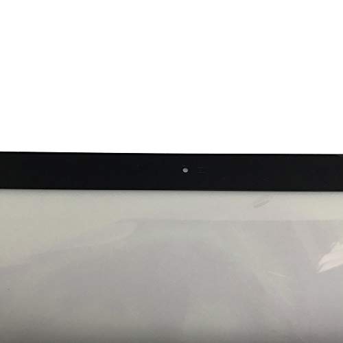 FirstLCD 17.3" Touch Screen Replacement Compatible for (HP) Hewlett-Packard Envy 17T-U100 17T-U110 17T-U200 Digitizer Glass Panel Sensor Lens (Black Cable)