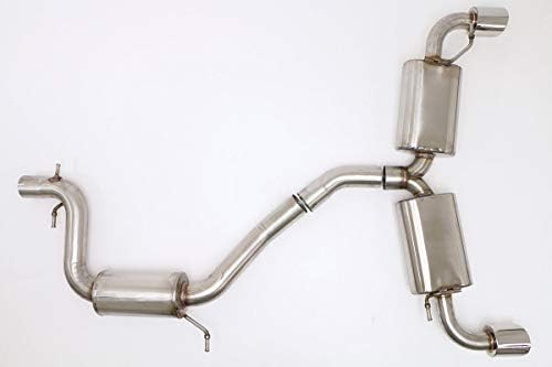 BILLY BOAT CAT-BACK EXHAUST with 4" TIPS for 2010-2014 VOLKSWAGEN MK6 GTI