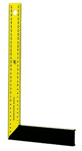 Metrica 29237 247/7 Aluminium Base Try Square, multicolored
