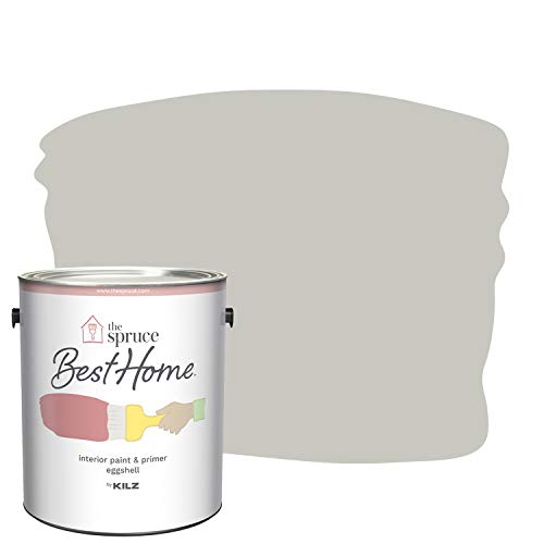 The Spruce Best Home by KILZ Interior Paint & Primer in One, Morning Fog, Eggshell, 1 Gallon