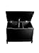 Nora Designer Litter Box Chest in Black