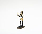DOLL HOUSE MINIATURE EGYPTIAN EGYPT THOTH STATUE GOD OF INTELLIGENCE DEAD SMALL MINIATURE FIGURINE .
