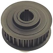 Ratioparts 017,718 Riemenscheibe 75,0 mm Zahnriemenscheibe 28 Zähne, passend für Modelle TC102 Pulley