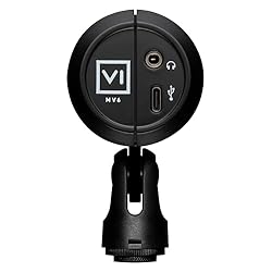 Shure MV6 Gaming Microphone, Dynamic USB PC Mic for